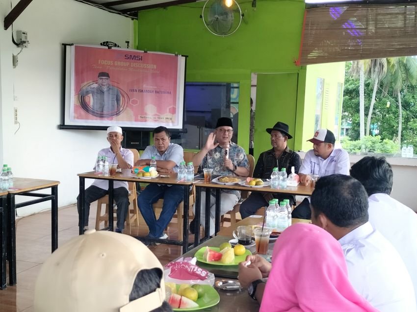 SMSI Madina Ajak Ivan Iskandar Batubara Jelaskan 'Patujoloon Mandailing Natal'