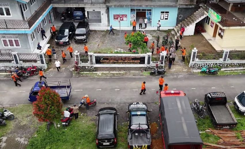 Status Gunung Slamet Siaga 2, BPBD Kabupaten Pemalang Gelar Simulasi