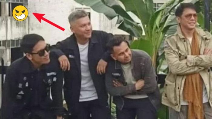 Viral Penampakan Mahluk Halus di Foto Raffi Ahmad, Ariel Noah, Gading Marten dan Desta saat Touring ke Pangkalan Brandan Langkat