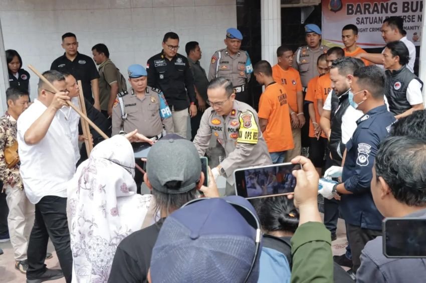Sabu 8 Kg Dimusnahkan Polres Asahan