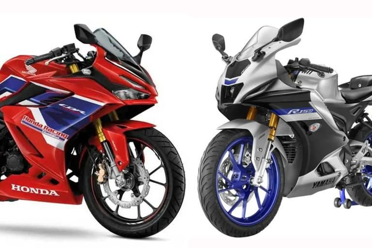 Hasil Tes Kaselerasi Honda CBR150R vs Yamaha R15, Mana Lebih Cepat?