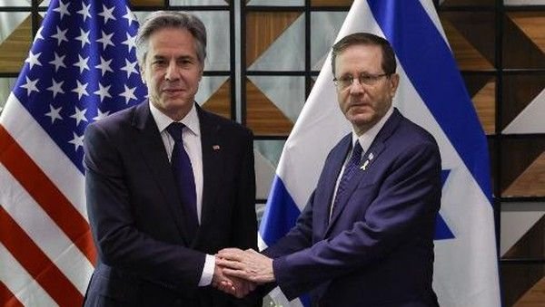 Bertemu Pemimpin Israel, Menlu AS Desak Hamas Setujui Gencatan Senjata