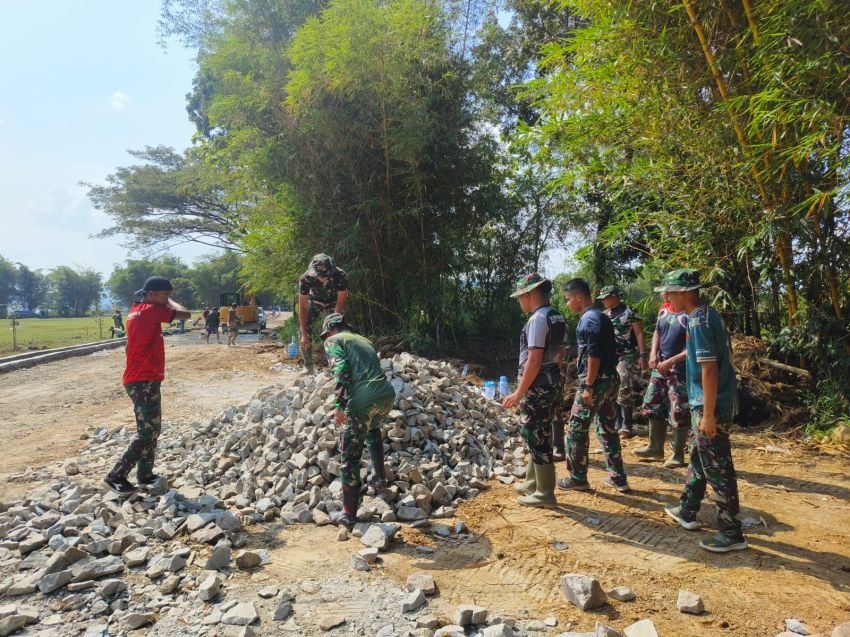 Prioritas Utama TMMD Kodim 0619 di Desa Grudug Purwakarta, Ini Alasannya