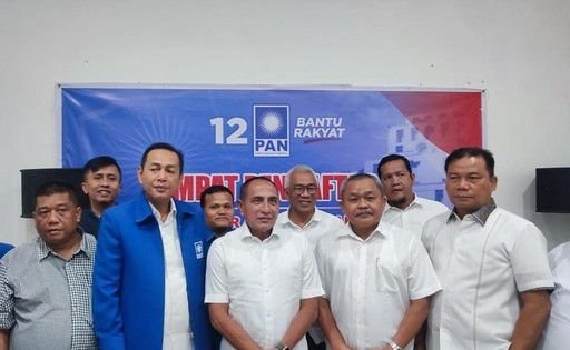 Edy Rahmayadi Daftar Bacalon Gubsu ke PAN Sumut