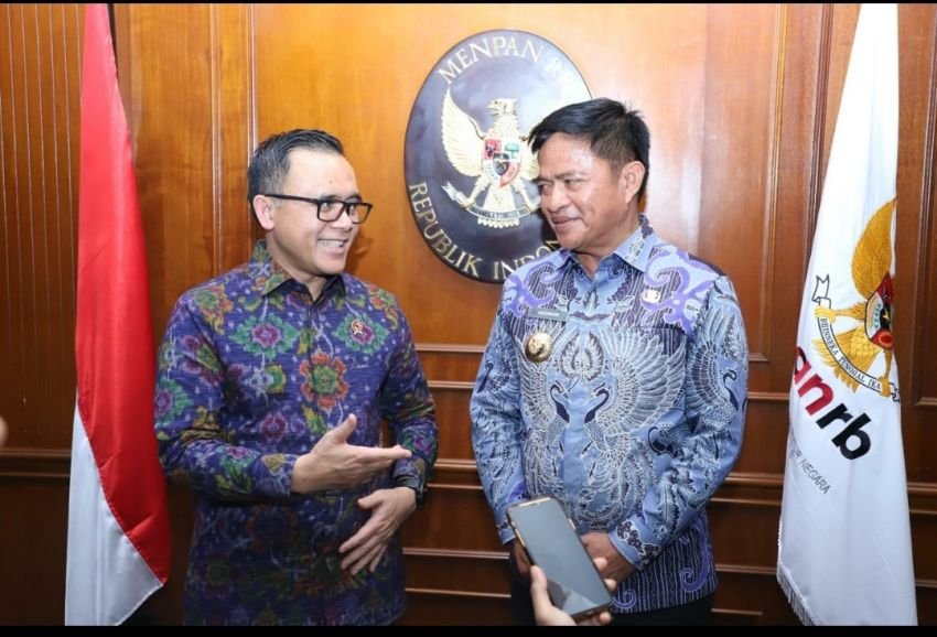 Pj Gubernur Sumut Bahas Penguatan Reformasi Birokrasi dengan Menpan RB