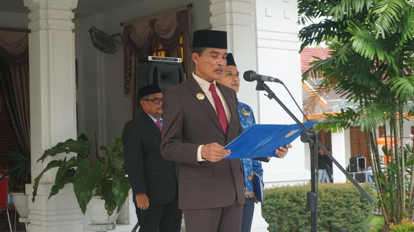 Upacara Peringatan Hari Kebangkitan Nasional ke-116, Pj. Walikota Langsa Sampaikan Amanat Menkominfo RI