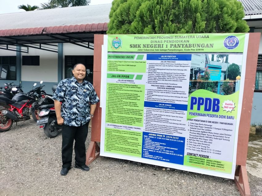 SMK Negeri 1 Madina Buka PPDB, Utamakan Jurusan Multimedia dan Bisnis Retail