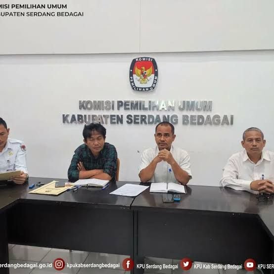 KPU Sergai: Tidak Ada Pasangan Calon Bupati dan Wabup Jalur Perseorangan