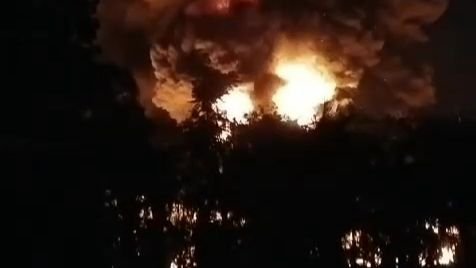 Sumur Minyak Ilegal di Aceh Timur Terbakar