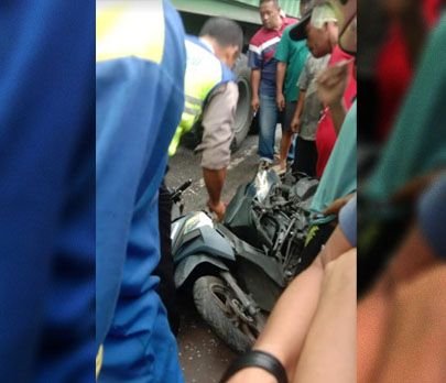 Pengendara Vario Tewas Ditabrak Truk Kontiner di Deliserdang, Sopir Melarikan Diri