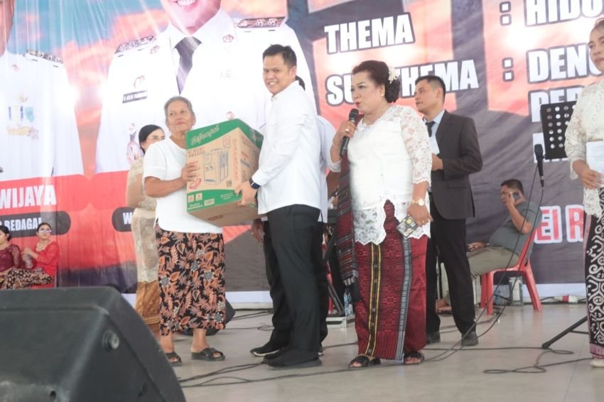 Bupati dan Wabup Hadiri Perayaan Paskah Dinas Pendidikan Sergai