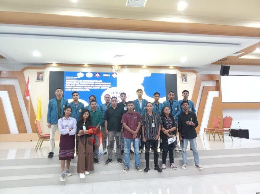 FISIP Unwira Gelar Debat Kandidat Calon Ketua BEM dan HMPS