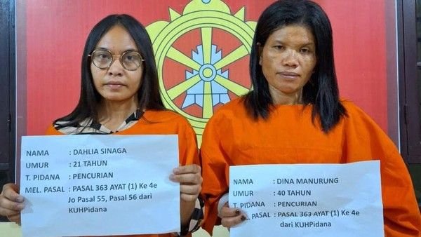 Butuh Ongkos gegara Tak Betah Kerja, 2 Wanita Curi Uang Majikan Rp 20 Juta di Dairi