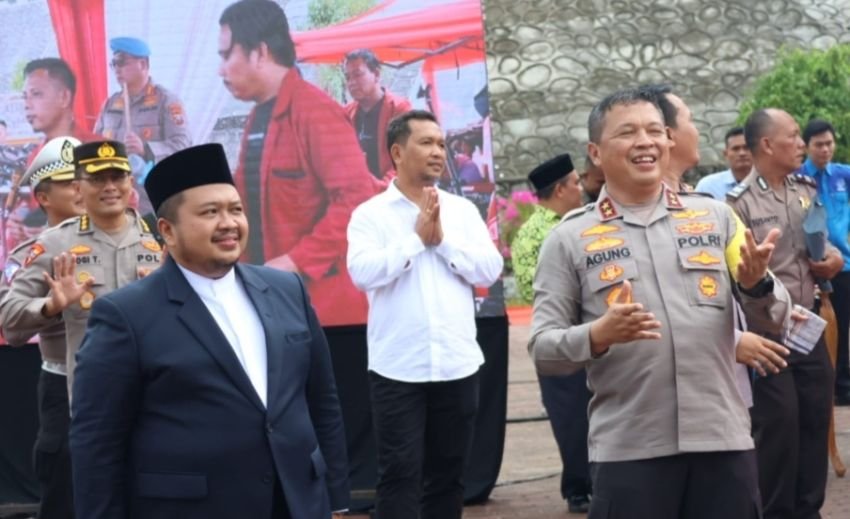 Bupati dan Forkopimda Plus Tapsel Sambut Kedatangan Kapoldasu