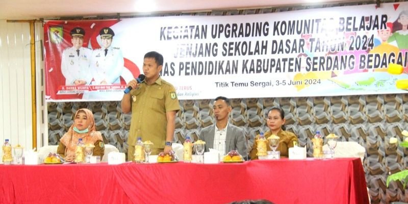 Tingkatkan Kualitas Pendidikan, Pemkab Sergai Gelar Upgrading Komunitas Belajar