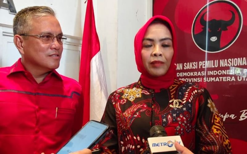 Ikuti Tes Wawancara di PDIP Sumut, Maya Hasmita Tawarkan Pembangunan Merata di Labuhanbatu