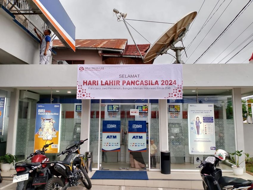 Bank BRI Panyabungan Peringati Hari Lahir Pancasila 1 Juni 2024