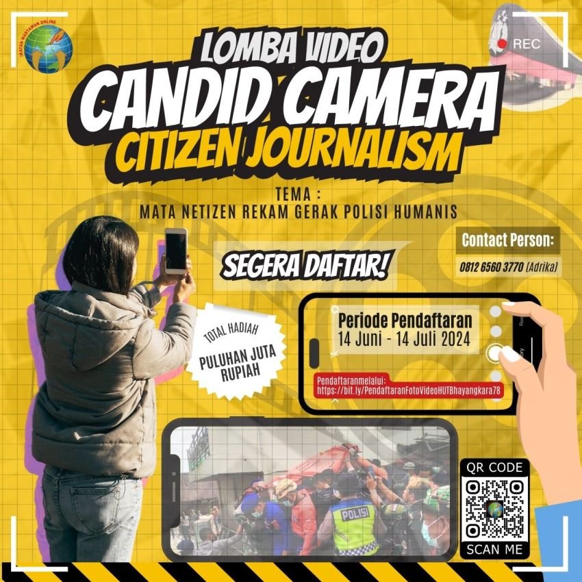 Semarakkan HUT Bhayangkara ke 78, PP IWO Gelar Lomba Bagi Netizen Berhadiah Puluhan Juta Rupiah