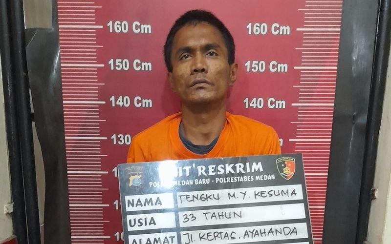 Ungkap Kasus Spesialis Curat, Kedua Kaki Pelaku TO Ditembak Polsek Medan Baru