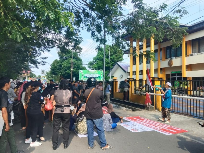 Puluhan Masyarakat Kota Tebing Tinggi Gelar Aksi, Soroti Pemberantasan Narkoba