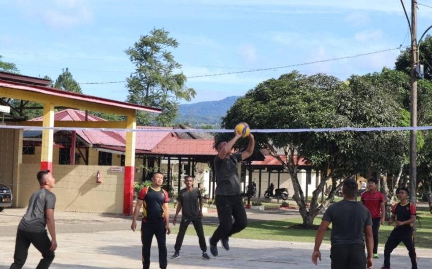 Rangka HUT Bhayangkara ke-78 Batalion C Sat Brimob Polda Sumut Gelar Berbagai Olahraga