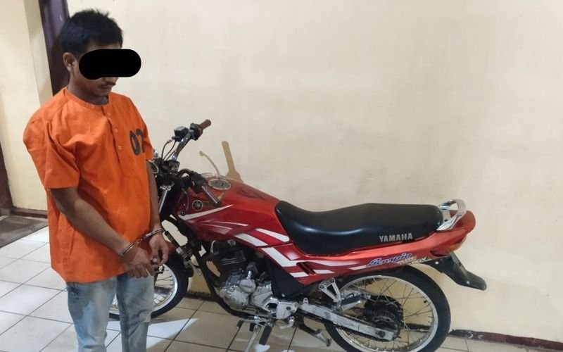 Polisi Berhasil Mengamankan Pelaku Curanmor dalam Waktu 3 Jam