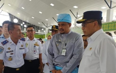 Menhub Tinjau Terminal Amplas Medan, Cek Infrastruktur serta Operasional