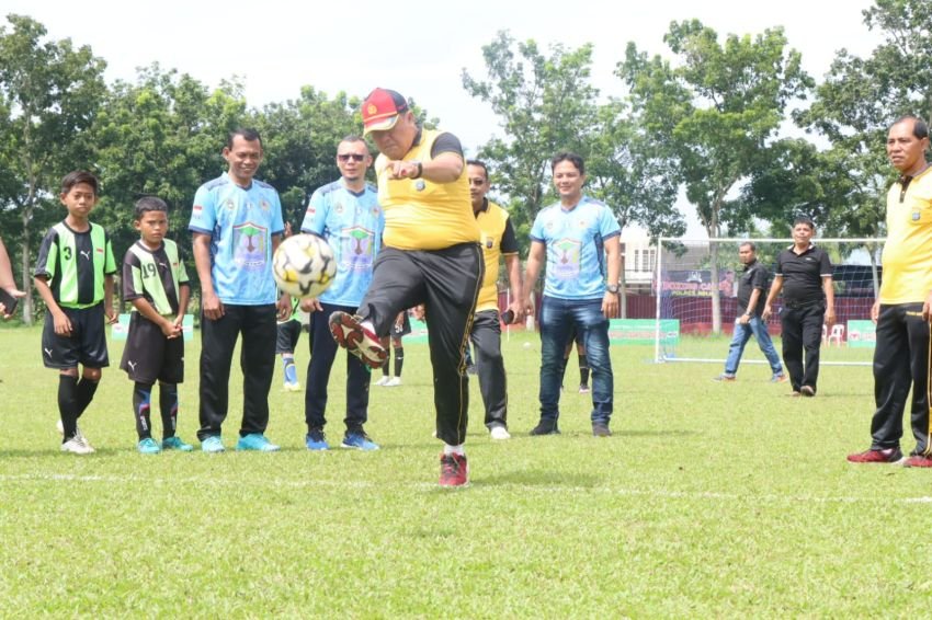 Turnamen Sepak Bola U-12 Piala Kapolres Binjai Resmi Dibuka