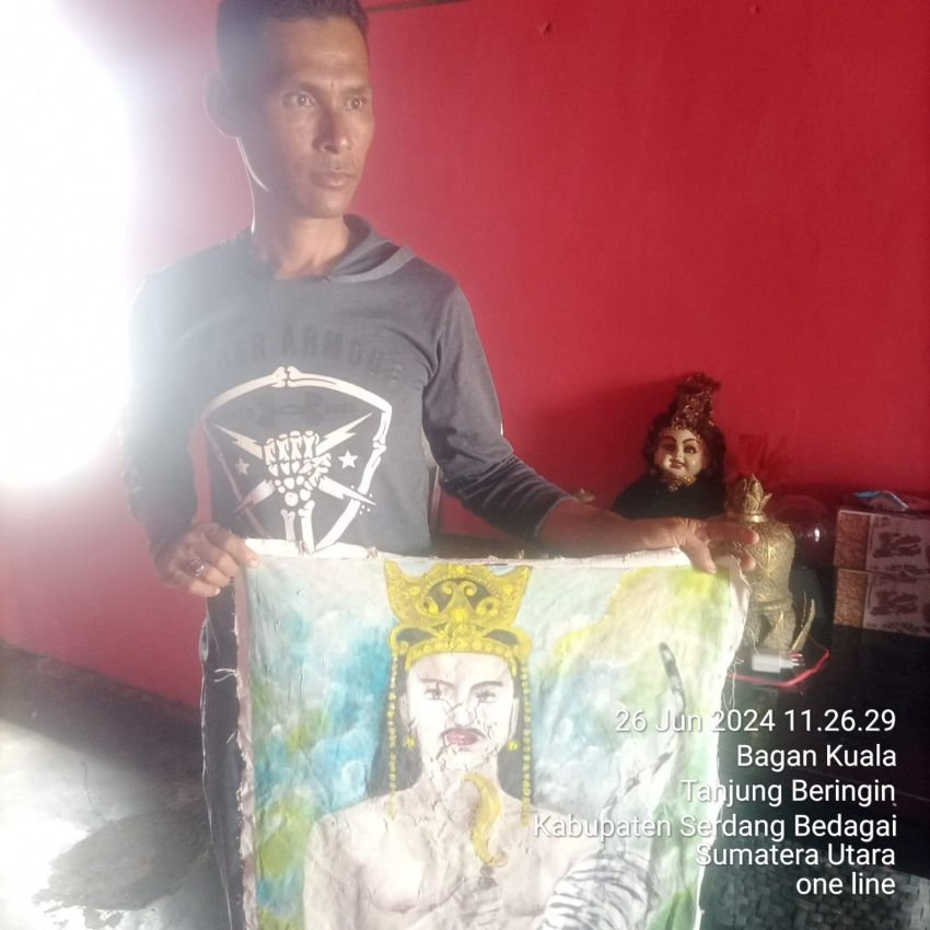Geger ! Penemuan Sekarung Barang Mistis di Pantai Merdeka Tanjung Beringin