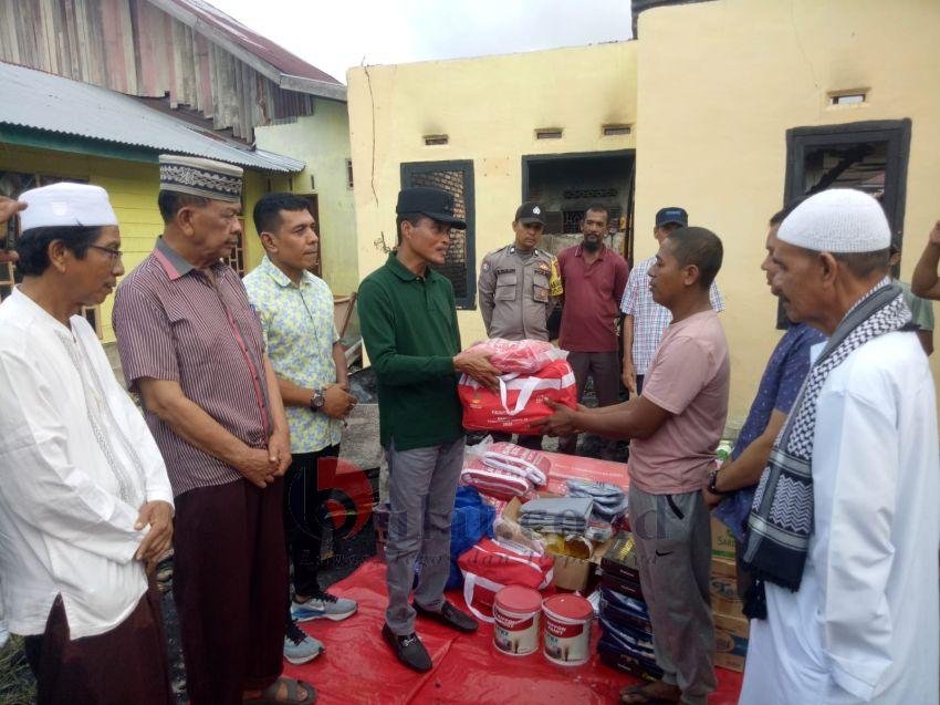 Pemko Langsa Salurkan Bantuan Masa Panik Korban Kebakaran