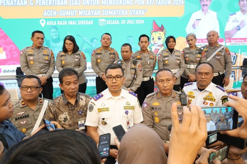 Sambut PON XXI/2024, Antisipasi Gangguan Lalu Lintas, FLLAJ Sumut Petakan 10 Wilayah