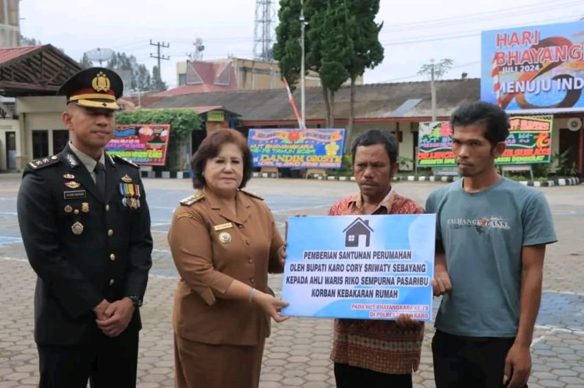Pemkab Karo Peduli Terhadap Wartawan Tewas Satu Keluarga