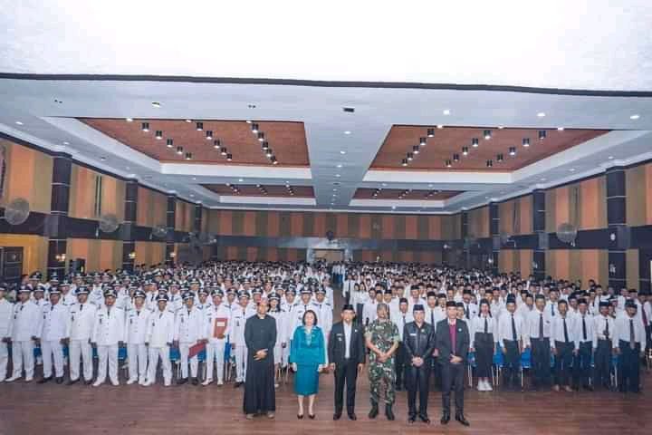 Bupati Manggarai Kukuhkan Perpanjangan Masa Jabatan 101 Kepala Desa