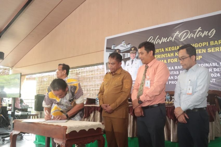 Ngopi Bareng, Bupati Darma Wijaya bersama Forum TJSLP Sergai Bahas Program CSR