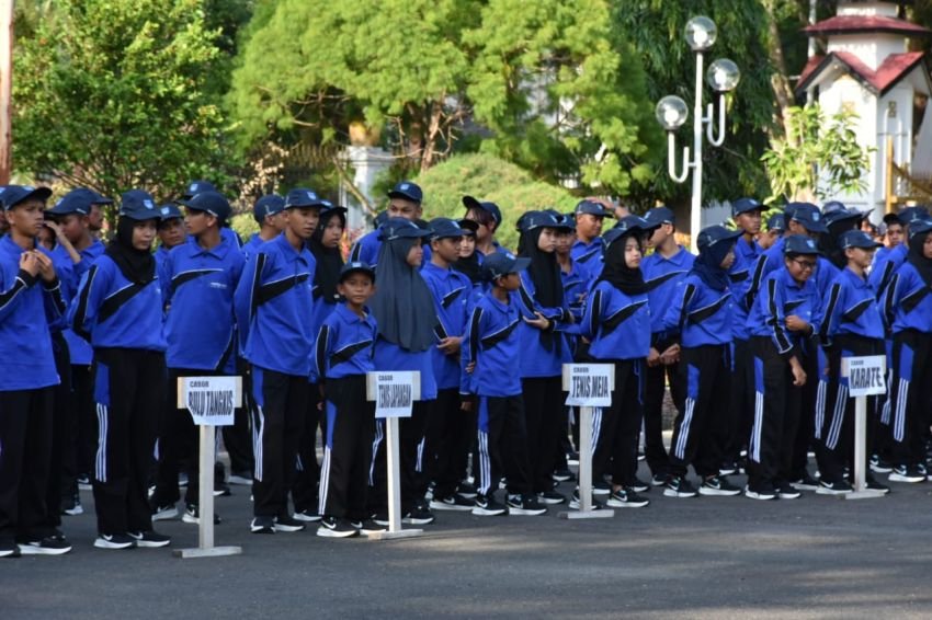 123 Atlet Kontingen Kota Langsa Berangkat, Siap Bertanding di POPDA XVII