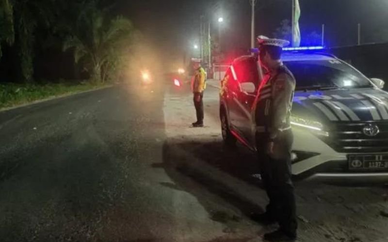 Polres Simalungun Gencar Gelar Patroli Malam Cegah Kejahatan Jalanan