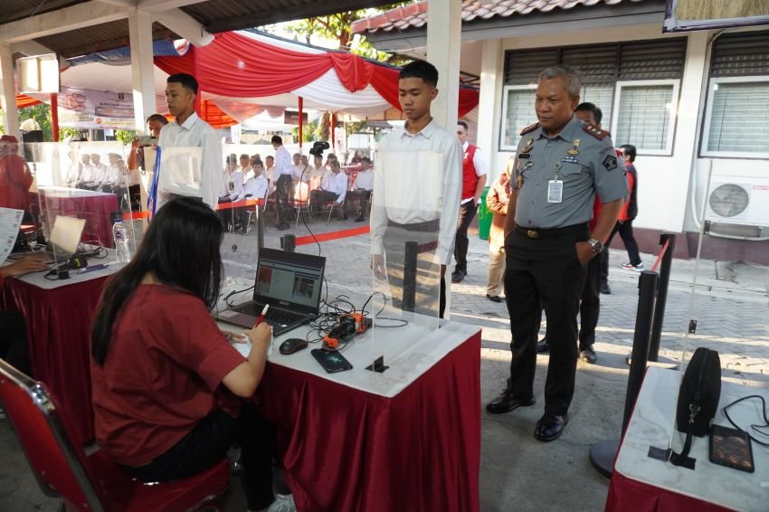 Kakanwil Kemenkumham Jateng Berikan Arahan Kepada Para Peserta SKD Calon Taruna