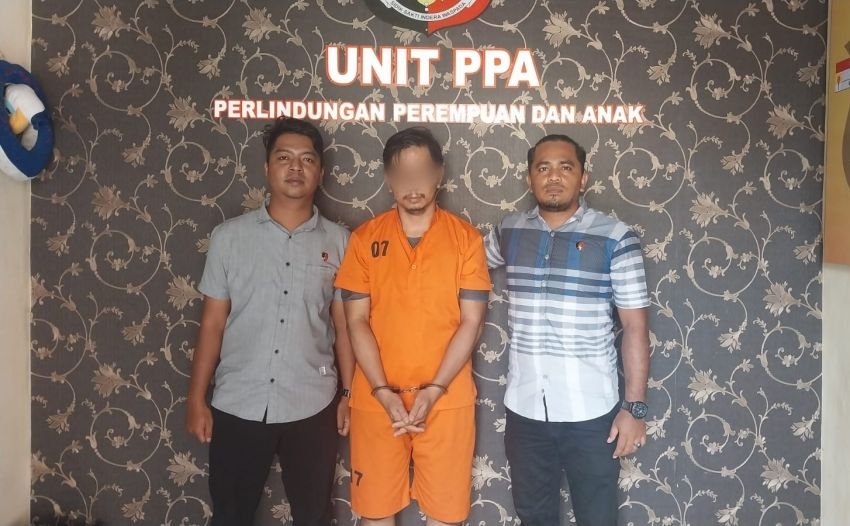 Diduga Lecehkan Anak Tirinya Berulang Kali, Pegawai BUMN Diamankan Polisi