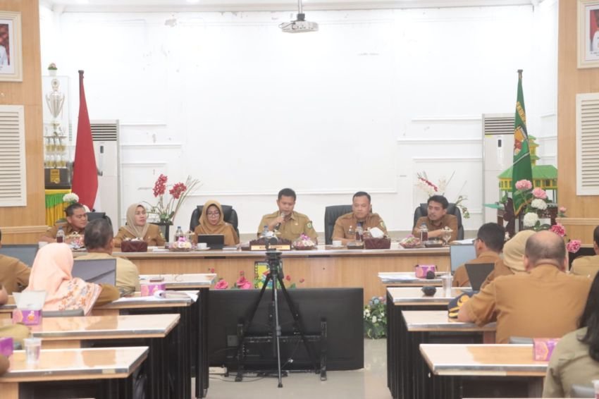 Sergai Gelar Rapat Evaluasi SAKIP, Wabup Adlin Tambunan Ucapkan Terima Kasih kepada KemenPAN-RB