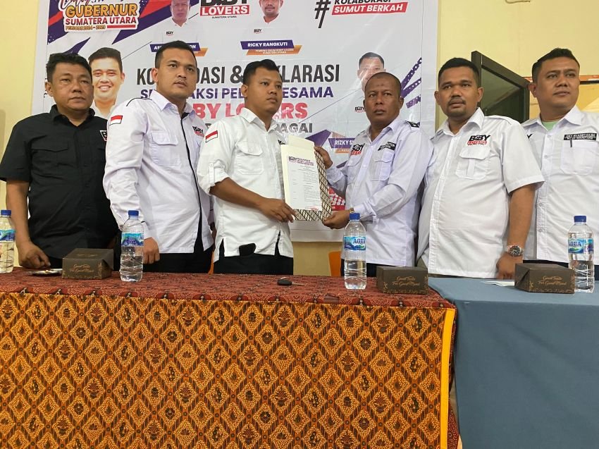 Boby Lovers Sergai gelar Konsolidasi dan Deklarasi serta Aksi Peduli Sesama