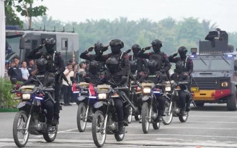 Polisi Sumut Latihan Antisipasi Gangguan Keamanan pada Pilkada 2024