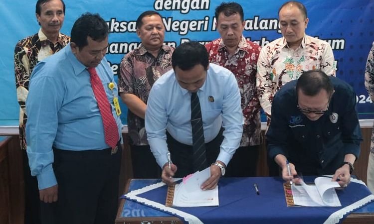 Perpanjangan Kerja Sama Antara Perumda Tirta Mulia Dan Kejaksaan Negeri Pemalang Ditanda Tangani Bersama