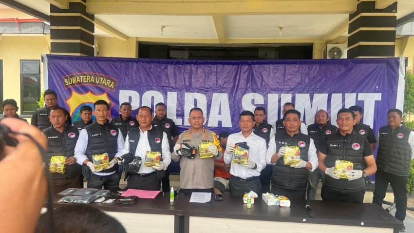 Bravo,! Tim Sat Narkoba Polres Sergai Ungkap 7kg Sabu dari 2 Tersangka