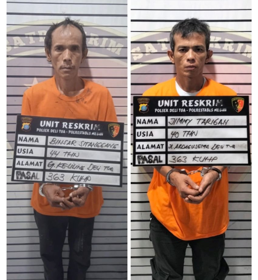Bongkar Ruko, Dua Kawanan Maling Nginap di Hotel Prodeo
