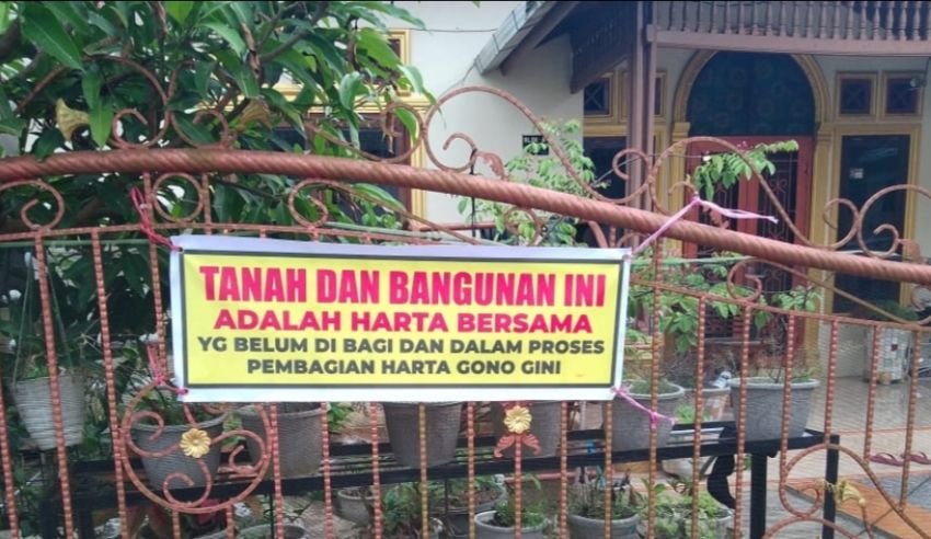 Mantan Suami Diduga Menjual Harta Gono Gini Tanpa Sepengetahuan Mantan Istri