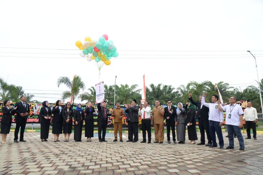 PN Sei Rampah bersama PA Sei Rampah Gelar Upacara HUT Mahkamah Agung RI ke-79 Berlangsung Khidmat