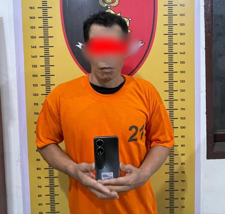 Nyolong 8 Hp Milik Mahasiswa KKN di Sukajadi, Terduga Pelaku Akhirnya Ditangkap Sat Reskrim Polres Sergai&nbsp;