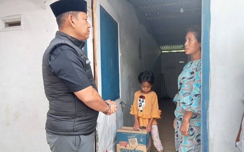 Kasat Narkoba Polres Sergai Giat Aksi Peduli Sesama