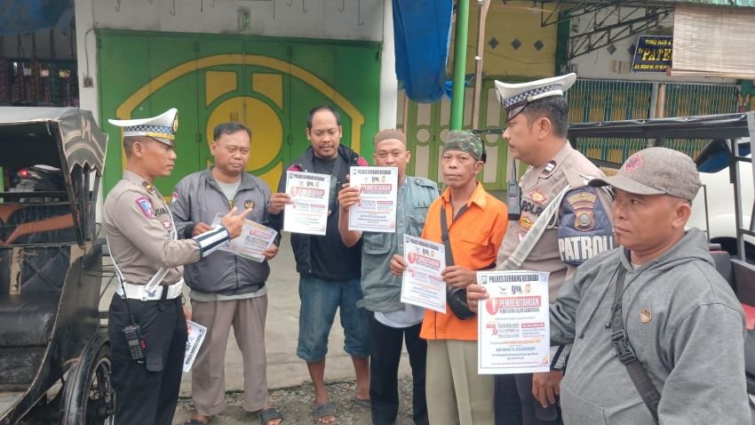 Sat Lantas Polres Sergai Imbau Soal Penutupan dan Pengalihan Lalulintas Gelar PON XXI