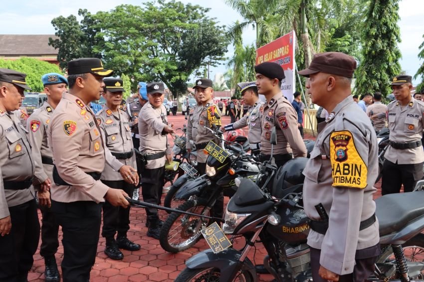 SARPRAS Jadi Kunci Sukses Operasi Mantap Praja 2024, Begini Persiapan Polres Nias